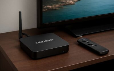 Boost your streaming with android tv box with antenna input for crystal-clear channels.